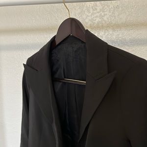 Women tailored suit blazer